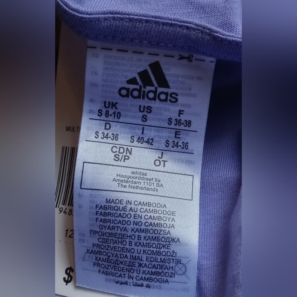 NWT,  Women's purple Adidas tank top! Size small! - Picture 9 of 9